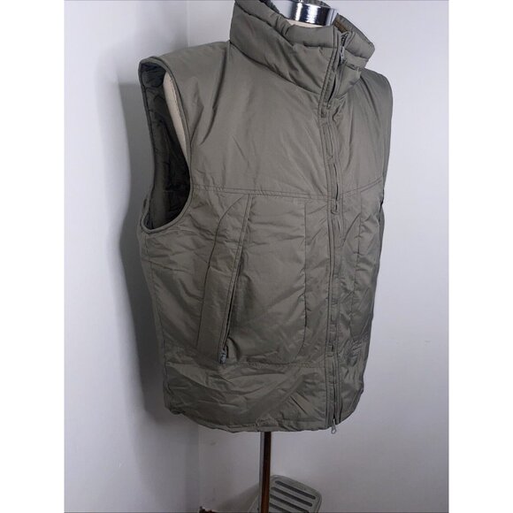 Halys Sekri PCU Level 7 Vest Jacket Mens Sz Large Green Olive Outdoor Insulated - Picture 5 of 13